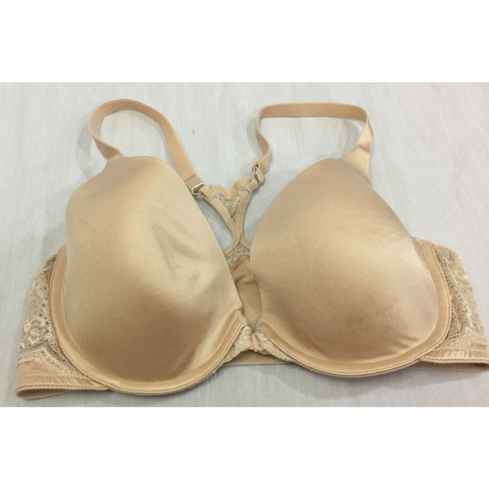 SELF EXPRESSIONS WOMENS UNDERWIRE FRONT CLOSE BRA SIZE 38C